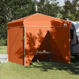 HELVALE Canopy Tent Manual 243x243x251 cm Fabric - Orange