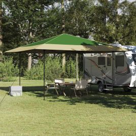 HELVALE Canopy Tent Manual 395x395x251 cm Fabric - Green