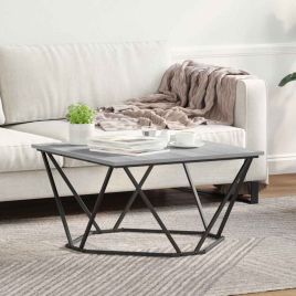 Coffee Table Grey Sonoma 80x80x45 cm Engineered Wood