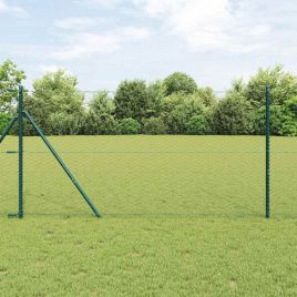 Hexagon Fence Grey 1.2x100 m Steel