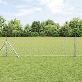 Hexagon Fence 0.8x25 m Galvanised Steel