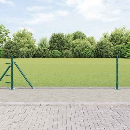 Hexagon Fence Green 0,4x100 m Steel