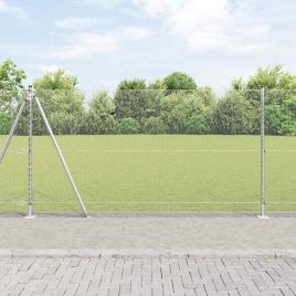 Hexagon Fence 1.2x50 m Galvanised Steel