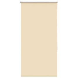 Roller Blind Blackout Beige 75x130 cm Fabric Width 70.7 cm Polyester