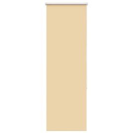Roller Blind Blackout Beige 60x175 cm Fabric Width 55.7 cm Polyester