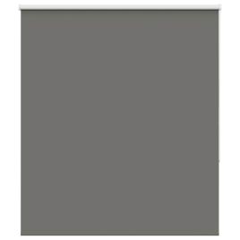 Roller Blind Blackout Grey 130x175 cm Fabric Width 126.6 cm Polyester