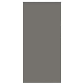 Roller Blind Blackout Grey 110x210 cm Fabric Width 105.7 cm Polyester