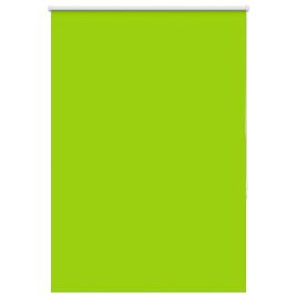 Roller Blind Blackout Leaves Green 100x150 cm Fabric Width 95.7 cm Polyester