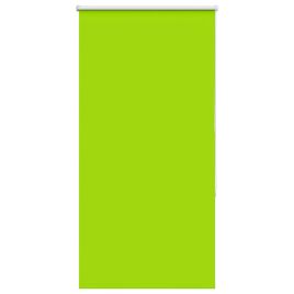 Roller Blind Blackout Leaves Green 80x175 cm Fabric Width 75.7 cm Polyester