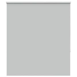 Roller Blind Blackout Light Grey 135x130 cm Fabric Width 131.6 cm Polyester