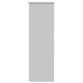 Roller Blind Blackout Light Grey 50x150 cm Fabric Width 45.7 cm Polyester