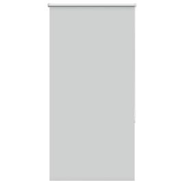 Roller Blind Blackout Light Grey 80x150 cm Fabric Width 75.7 cm Polyester