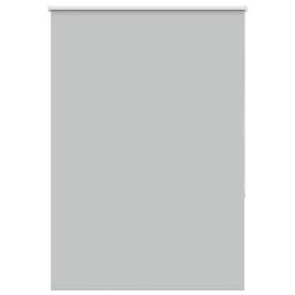 Roller Blind Blackout Light Grey 115x150 cm Fabric Width 110.7 cm Polyester