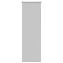 Roller Blind Blackout Light Grey 45x175 cm Fabric Width 40.7 cm Polyester