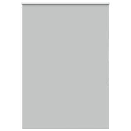 Roller Blind Blackout Light Grey 90x175 cm Fabric Width 85.7 cm Polyester