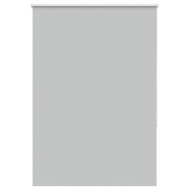 Roller Blind Blackout Light Grey 105x175 cm Fabric Width 100.7 cm Polyester