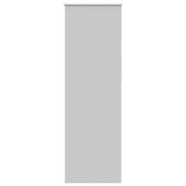 Roller Blind Blackout Light Grey 80x210 cm Fabric Width 75.7 cm Polyester