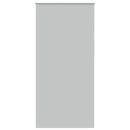Roller Blind Blackout Light Grey 105x210 cm Fabric Width 100.7 cm Polyester