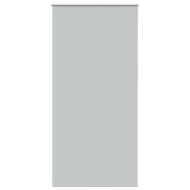 Roller Blind Blackout Light Grey 110x230 cm Fabric Width 105.7 cm Polyester