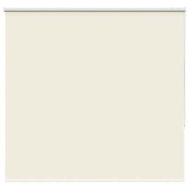 Roller Blind Blackout Off White 155x150 cm Fabric Width 151.6 cm Polyester