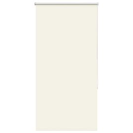 Roller Blind Blackout Off White 85x175 cm Fabric Width 80.7 cm Polyester