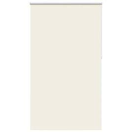 Roller Blind Blackout Off White 135x210 cm Fabric Width 131.6 cm Polyester
