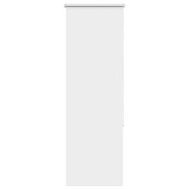 Roller Blind Blackout White 50x130 cm Fabric Width 45.7 cm Polyester