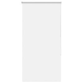Roller Blind Blackout White 75x130 cm Fabric Width 70.7 cm Polyester