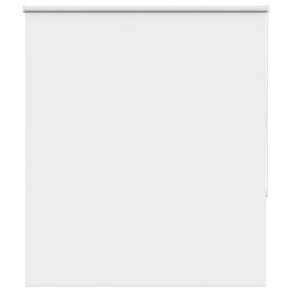 Roller Blind Blackout White 120x130 cm Fabric Width 116.6 cm Polyester