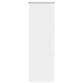 Roller Blind Blackout White 55x150 cm Fabric Width 50.7 cm Polyester