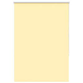 Roller Blind Blackout Yellow 100x130 cm Fabric Width 95.7 cm Polyester