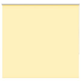 Roller Blind Blackout Yellow 150x130 cm Fabric Width 146.6 cm Polyester
