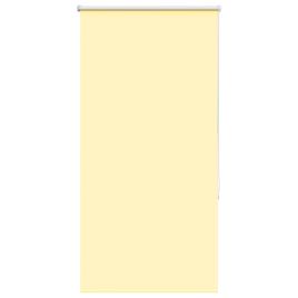 Roller Blind Blackout Yellow 65x150 cm Fabric Width 60.7 cm Polyester