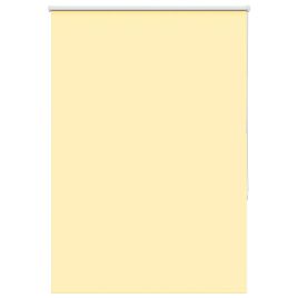Roller Blind Blackout Yellow 115x150 cm Fabric Width 110.7 cm Polyester