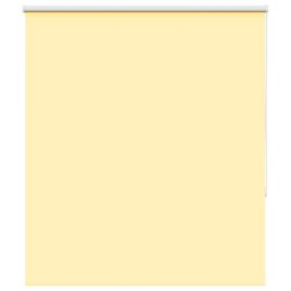 Roller Blind Blackout Yellow 120x150 cm Fabric Width 116.6 cm Polyester
