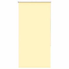 Roller Blind Blackout Yellow 75x175 cm Fabric Width 70.7 cm Polyester