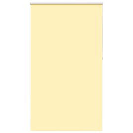 Roller Blind Blackout Yellow 135x210 cm Fabric Width 131.6 cm Polyester