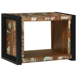 Wall Cube 55x35x40 cm Solid Wood Reclaimed