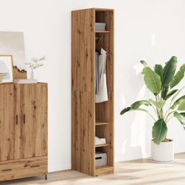Wardrobe Artisian Oak 30x50x200 cm Engineered Wood - vid-3307692