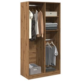 Wardrobe Artisian Oak 100x50x200 cm Engineered Wood - vid-3307773