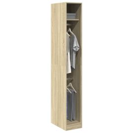 Wardrobe Sonoma Oak 30x50x200 cm Engineered Wood - vid-3307776