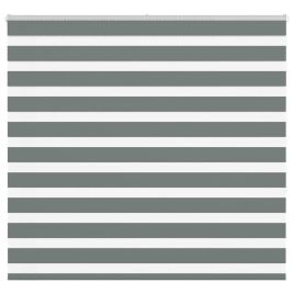 Zebra Blind Dark Grey 155x150 cm Fabric Width 150.9 cm Polyester