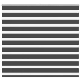 Zebra Blind Black 160x100 cm Fabric Width 155.9 cm Polyester