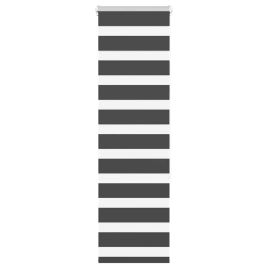 Zebra Blind Black 50x150 cm Fabric Width 45.9 cm Polyester