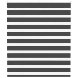 Zebra Blind Black 135x150 cm Fabric Width 130.9 cm Polyester
