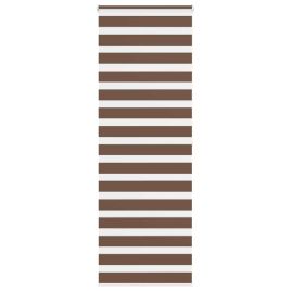 Zebra Blind Brown 80x200 cm Fabric Width 75.9 cm Polyester
