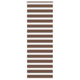 Zebra Blind Brown 70x230 cm Fabric Width 65.9 cm Polyester