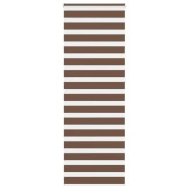 Zebra Blind Brown 75x230 cm Fabric Width 70.9 cm Polyester