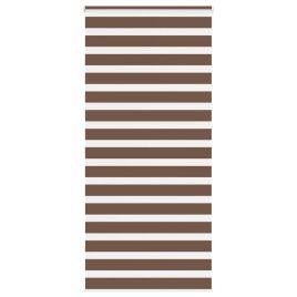 Zebra Blind Brown 115x230 cm Fabric Width 110.9 cm Polyester