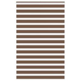 Zebra Blind Brown 145x230 cm Fabric Width 140.9 cm Polyester